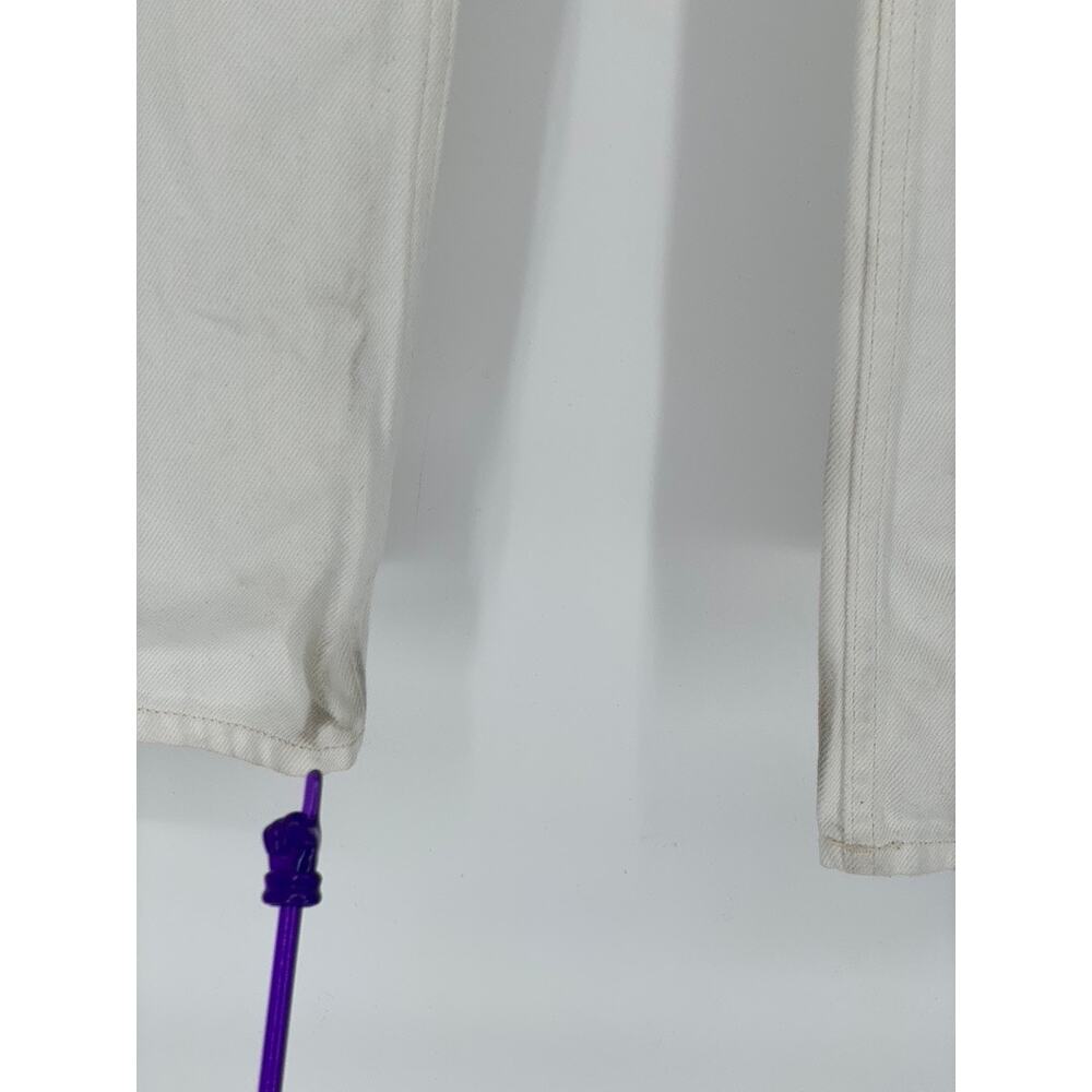 COS Women’s White Loose Fit Straight-Leg Denim High-Rise Jeans SZ 26 - Picture 7 of 11